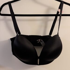 Victoria's Secret Black Plunge Bra